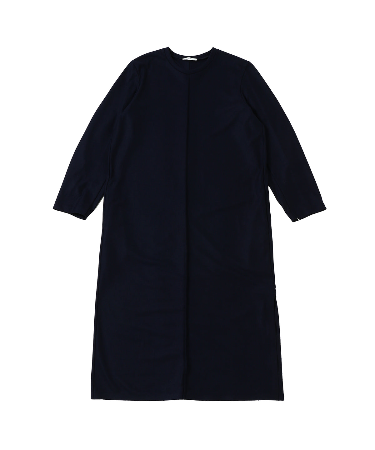 MERINO COLLEGE JERSEY | CREWNECK DRESS