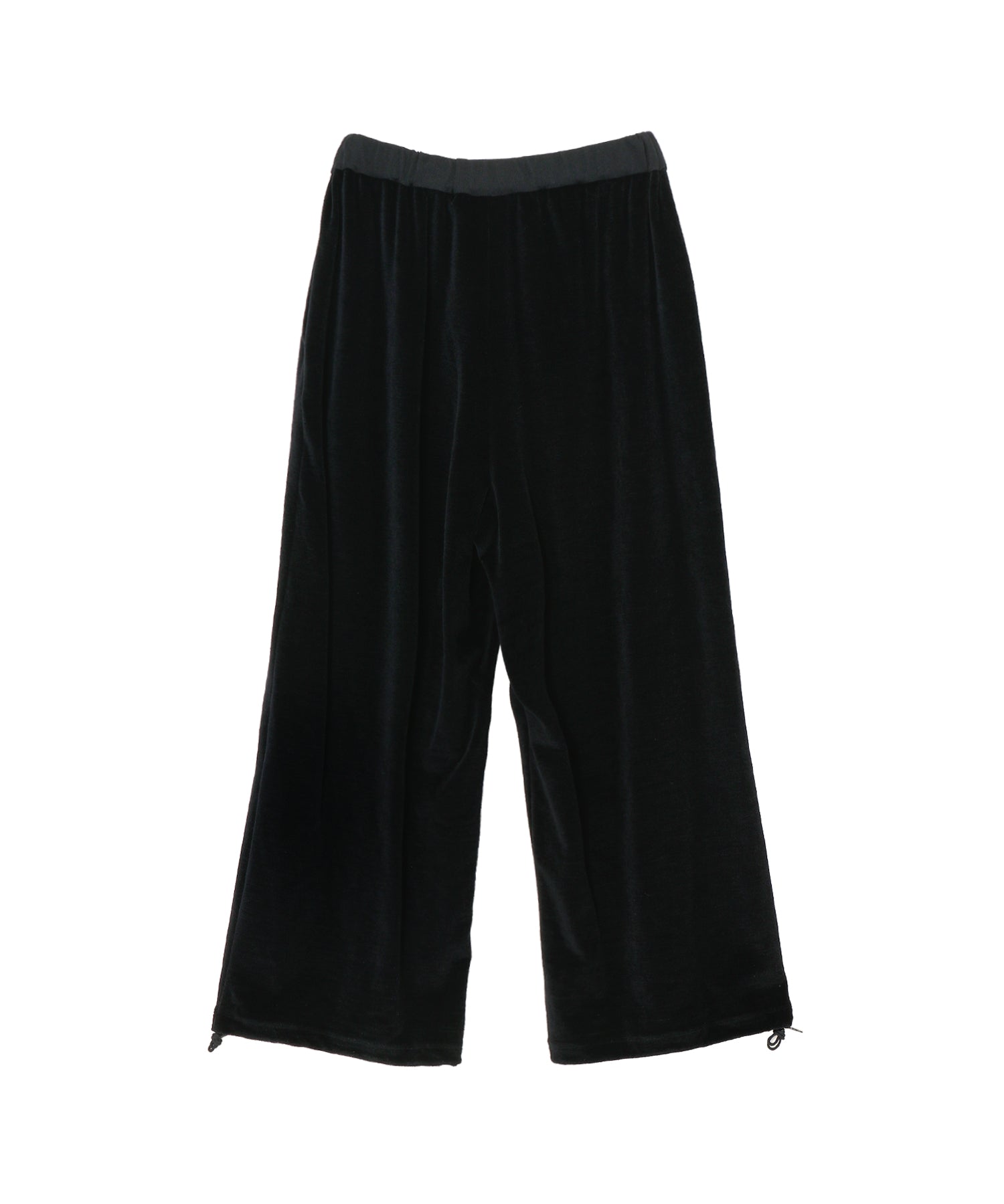 WOOL VELOUR | WIDE EASY PANTS