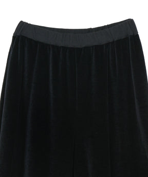 WOOL VELOUR | WIDE EASY PANTS