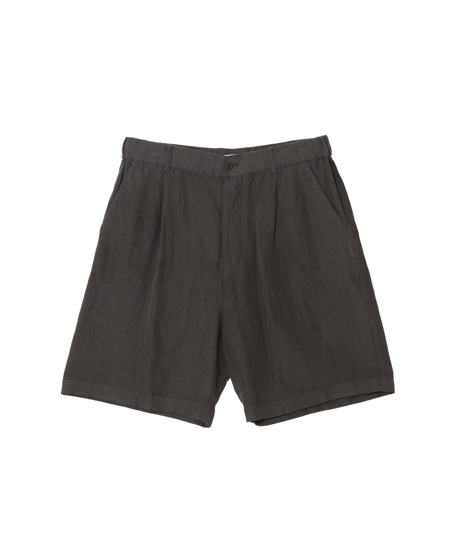 COTTON LINEN VOILE | LOOSE FIT SHORTS - ATON (エイトン) - bottom