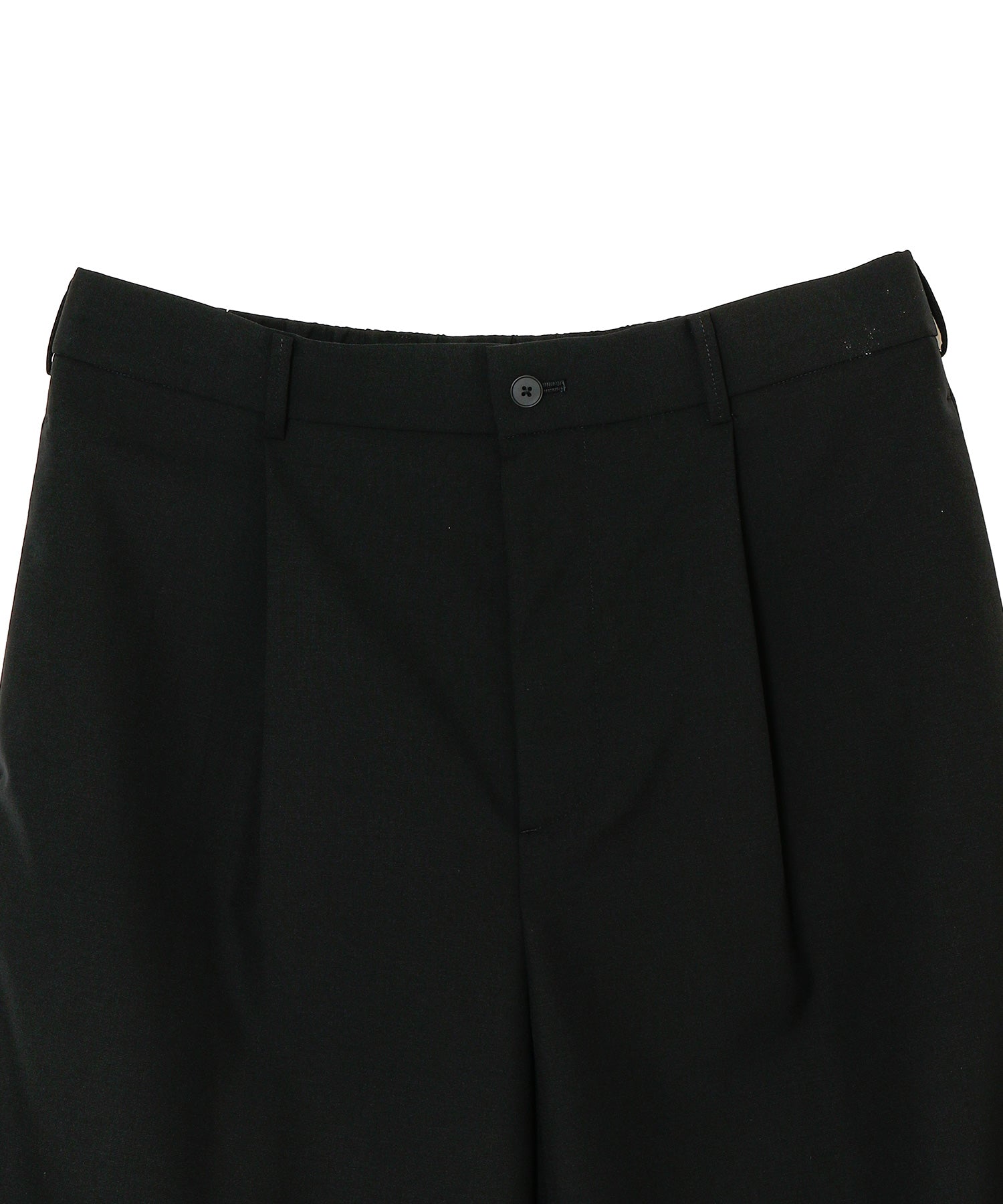 Wool Tropical Loose Fit Pants