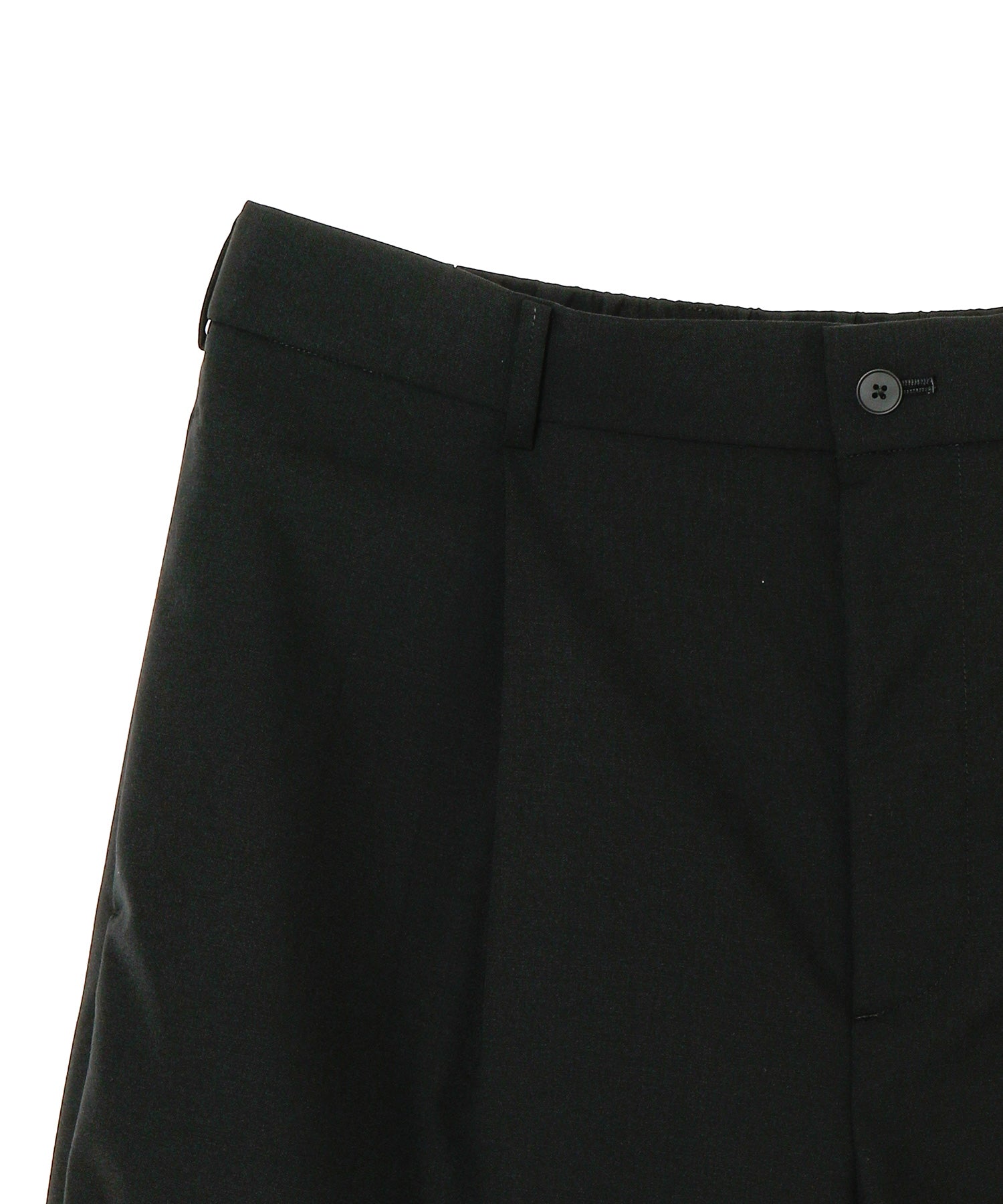 Wool Tropical Loose Fit Pants