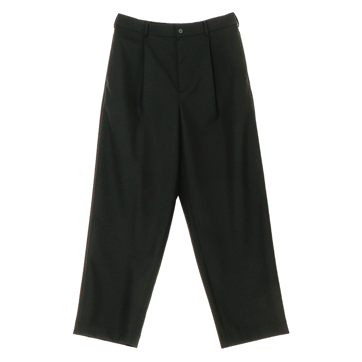 Wool Tropical Loose Fit Pants - ATON (エイトン) - bottom (ボトムス