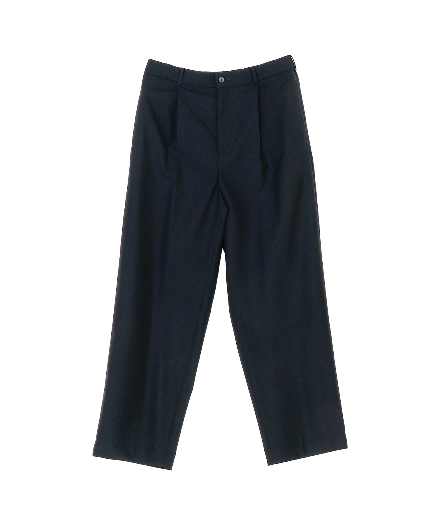 Wool Tropical Loose Fit Pants