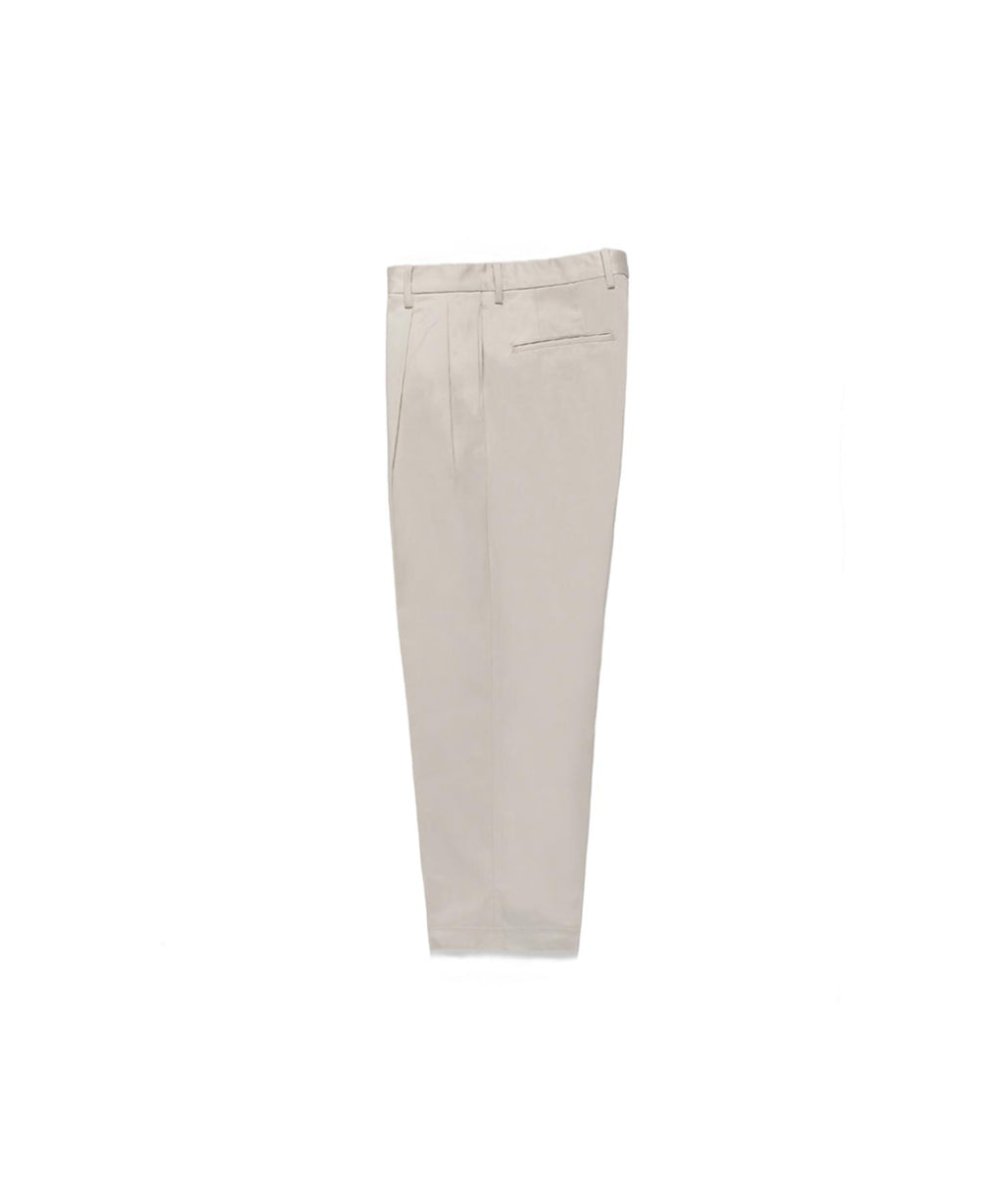 DOUBLE PLEATED CHINO TROUSERS - WACKO MARIA (ワコマリア) - bottom 