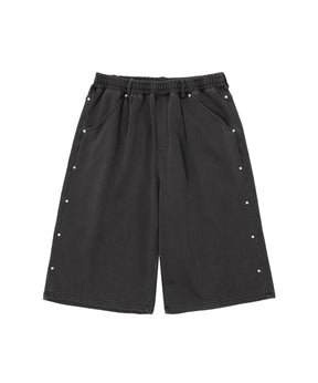 STUDDED 3/4 FLEECE PANT