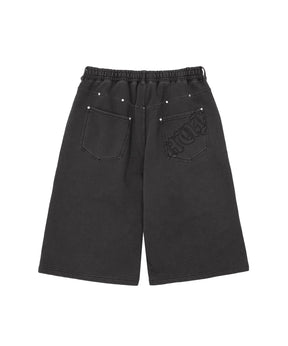 STUDDED 3/4 FLEECE PANT