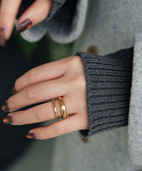 18Kgpクロスリング