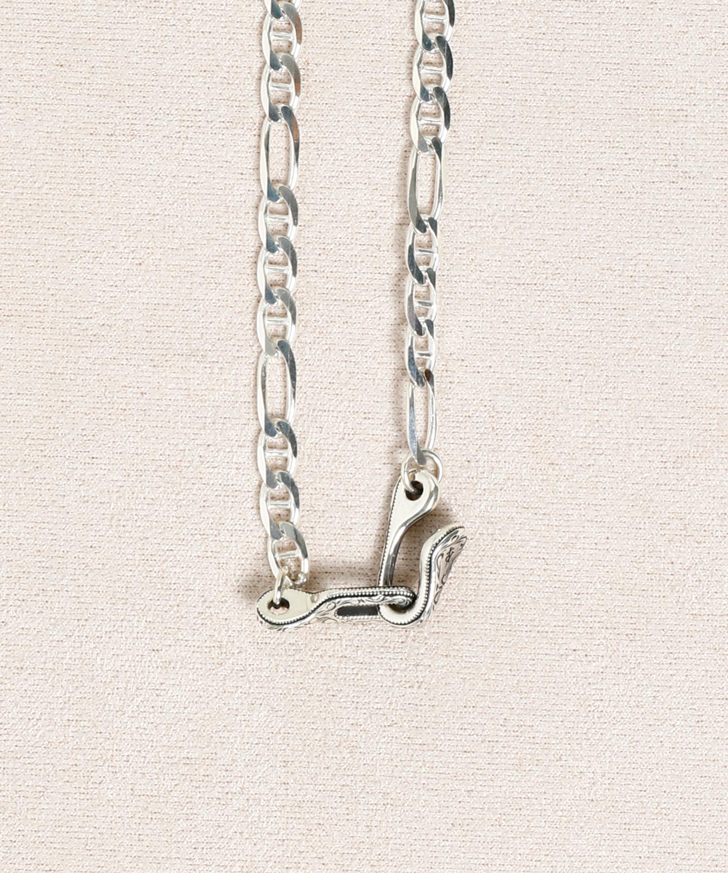 Stud Link Figaro Chain