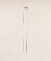Stud Link Figaro Narrow Chain