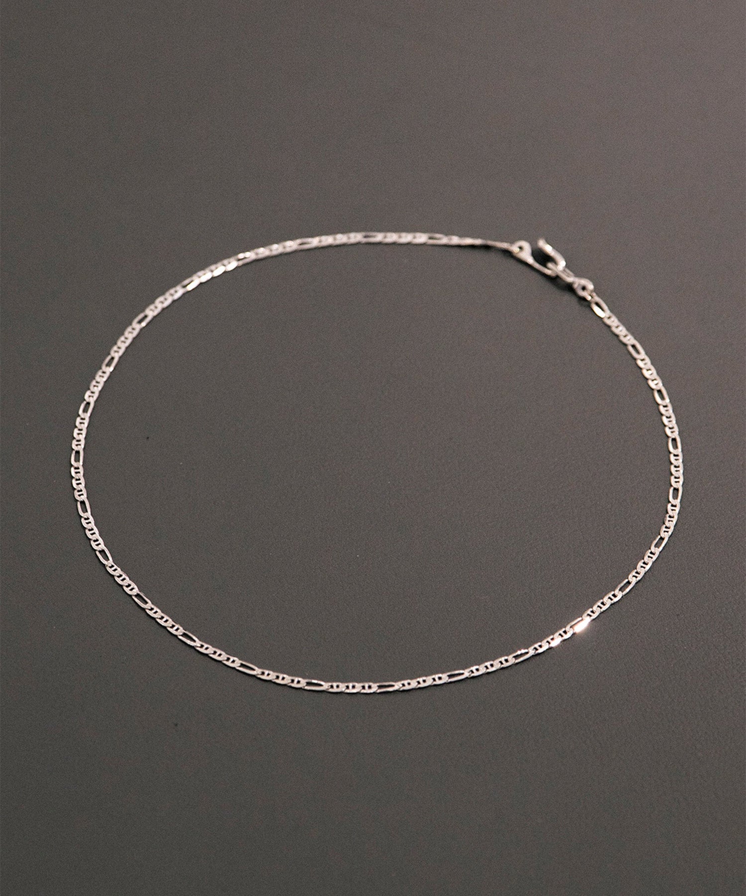 Stud Link Figaro Narrow Chain