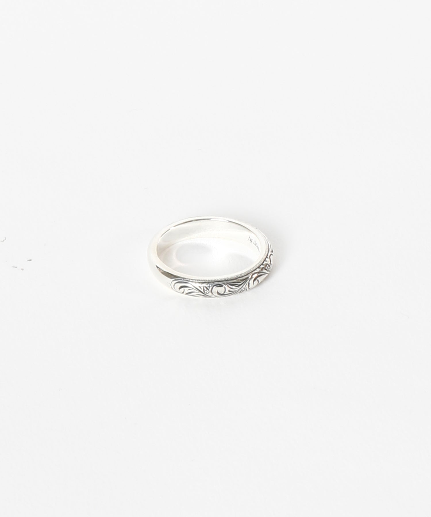 Engraved Round Ring
