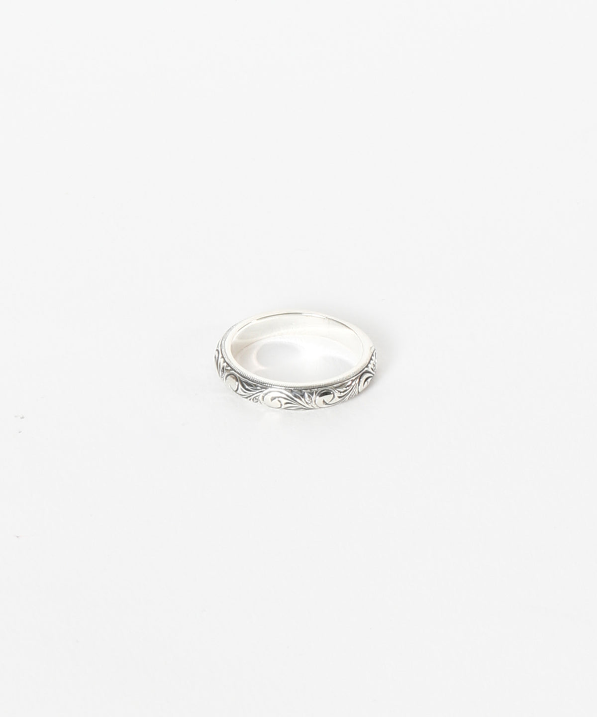 Engraved Round Ring