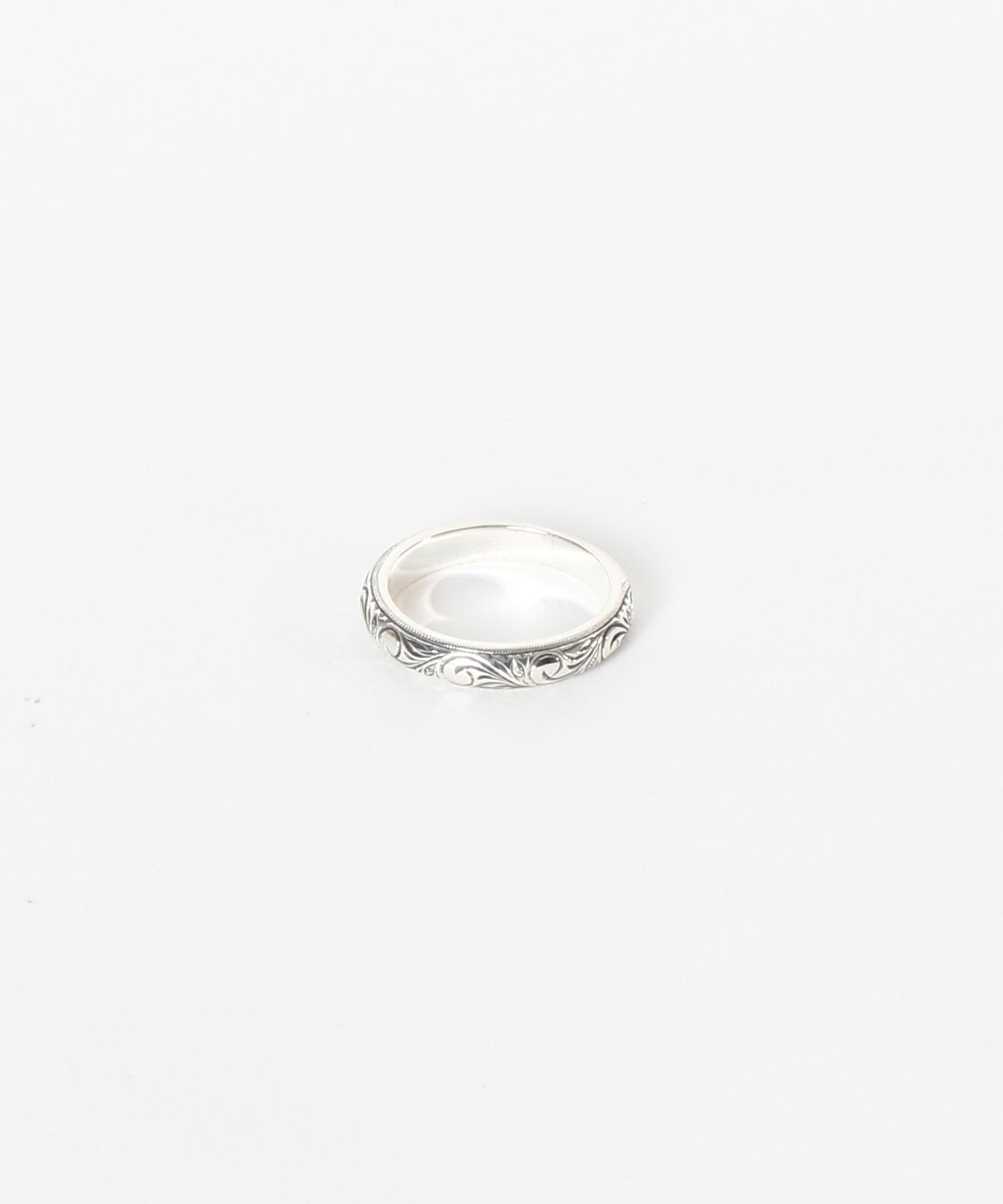 Engraved Round Ring