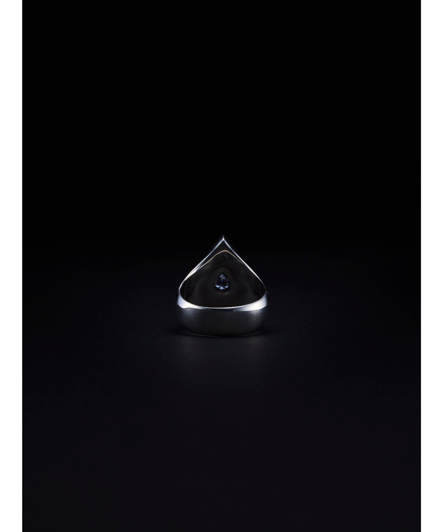 Engraved Spade Ring