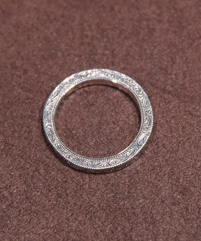 Engraved Flat Ring