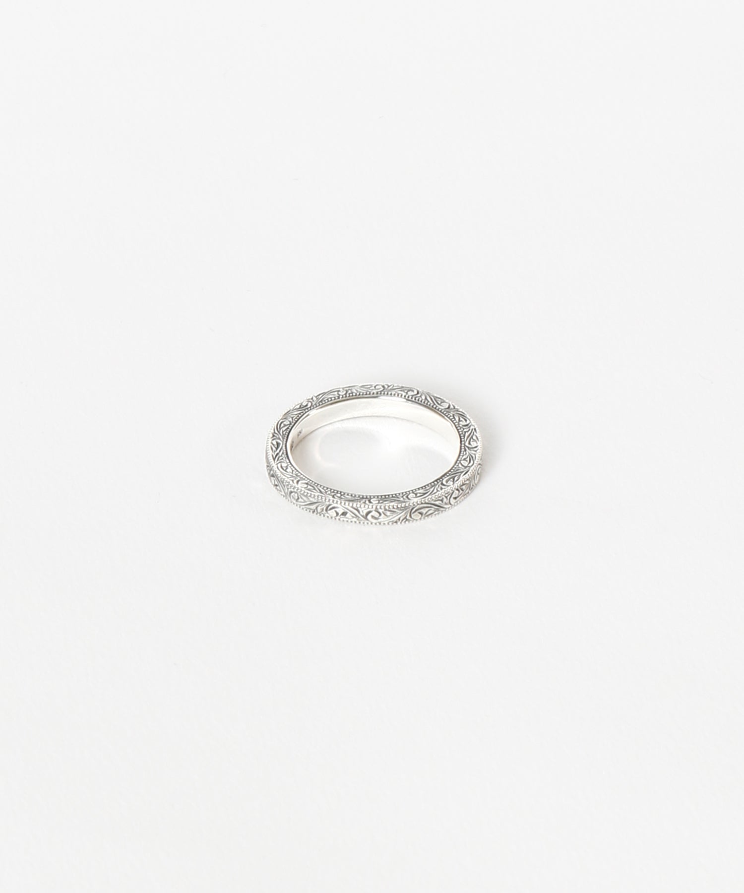 Engraved Flat Ring