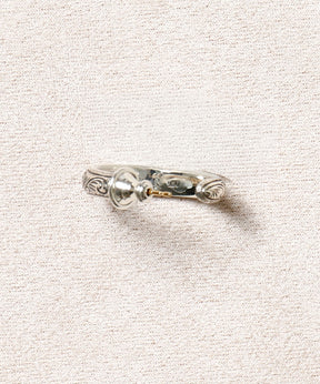 Engraved Hoop Earring (Single)