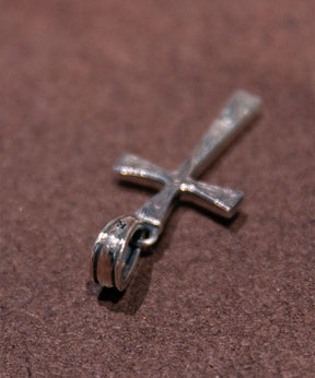 Engraved Tiny Cross Pendant