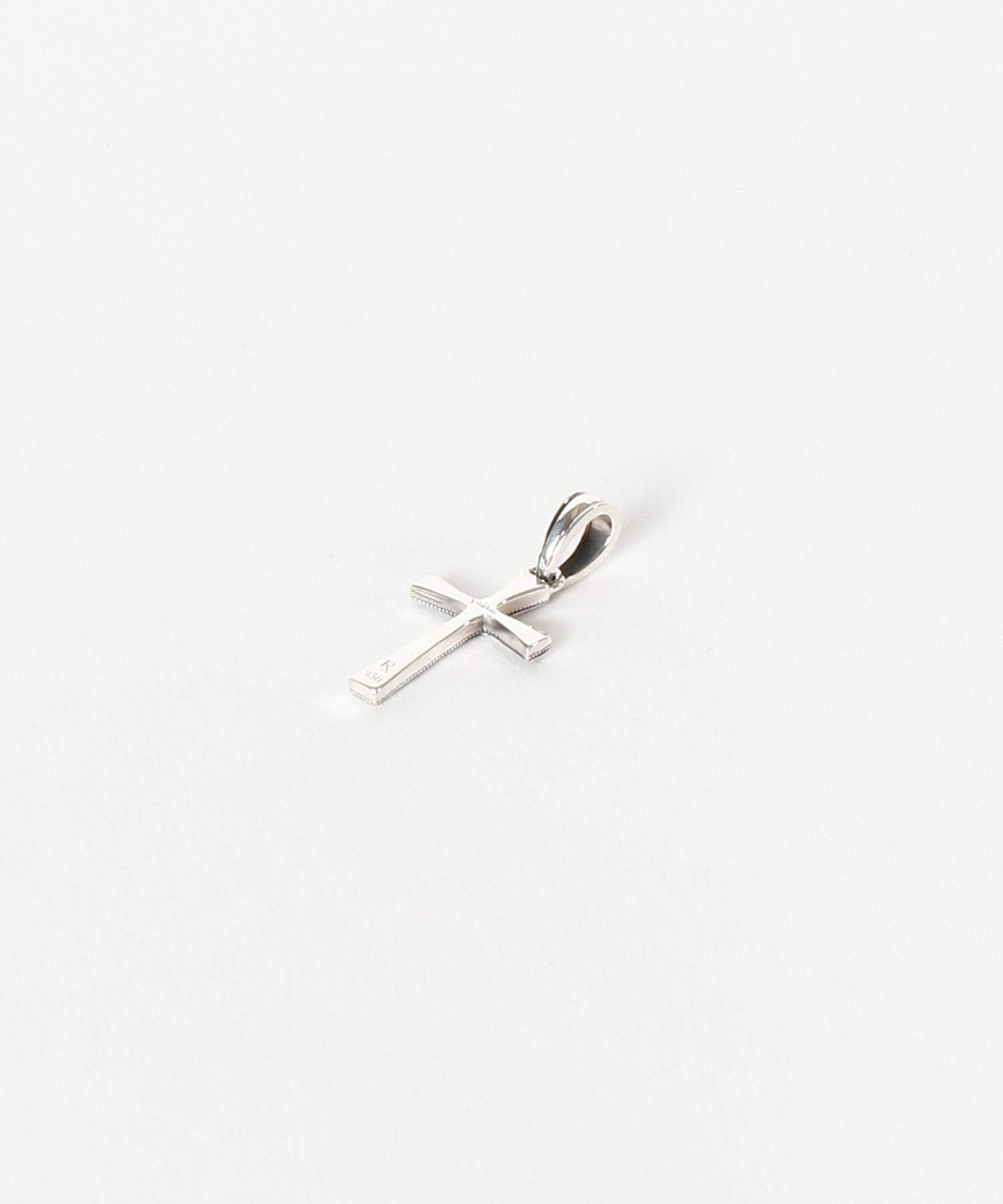 Engraved Tiny Cross Pendant