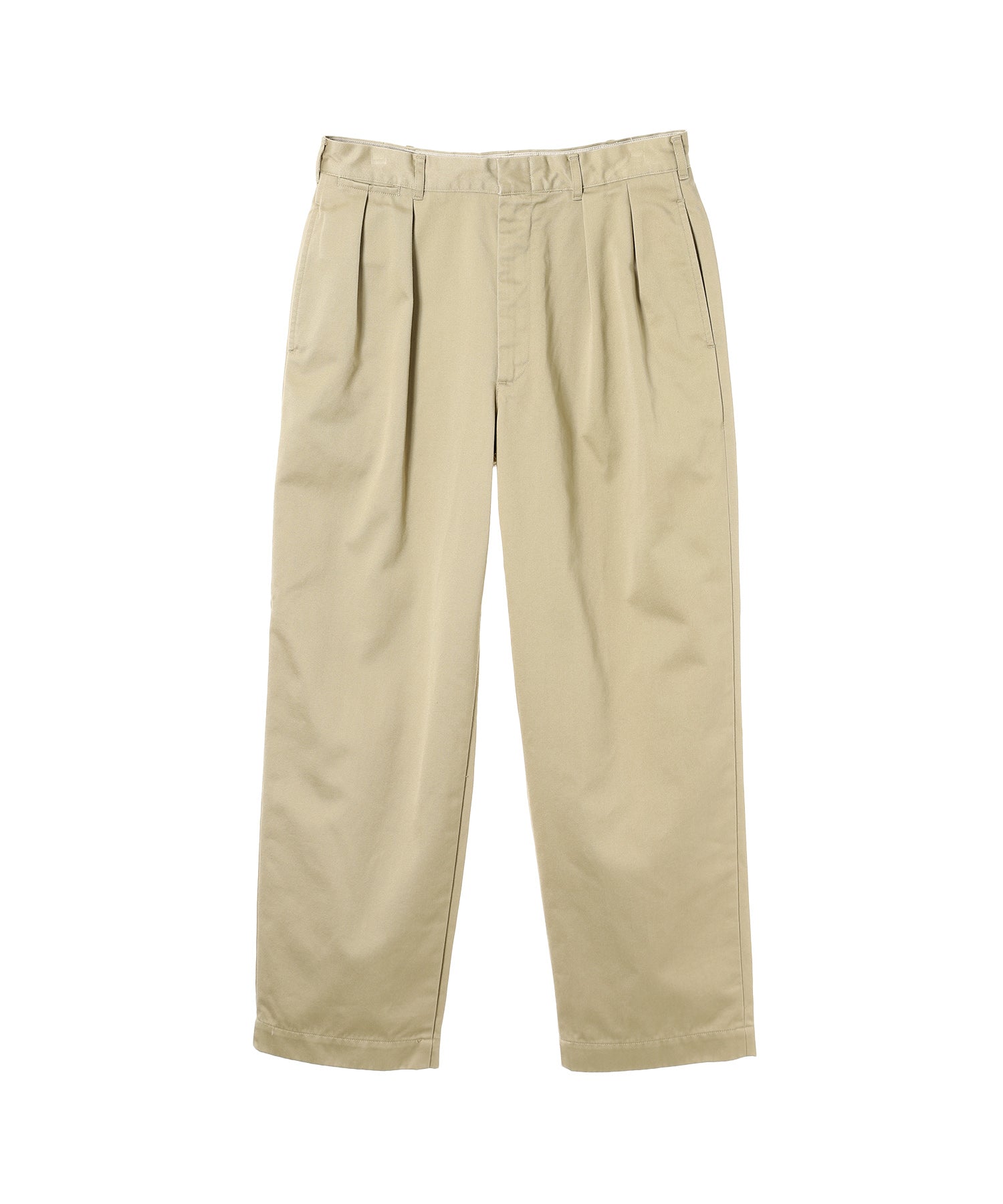 Double Pleat Chino Pants