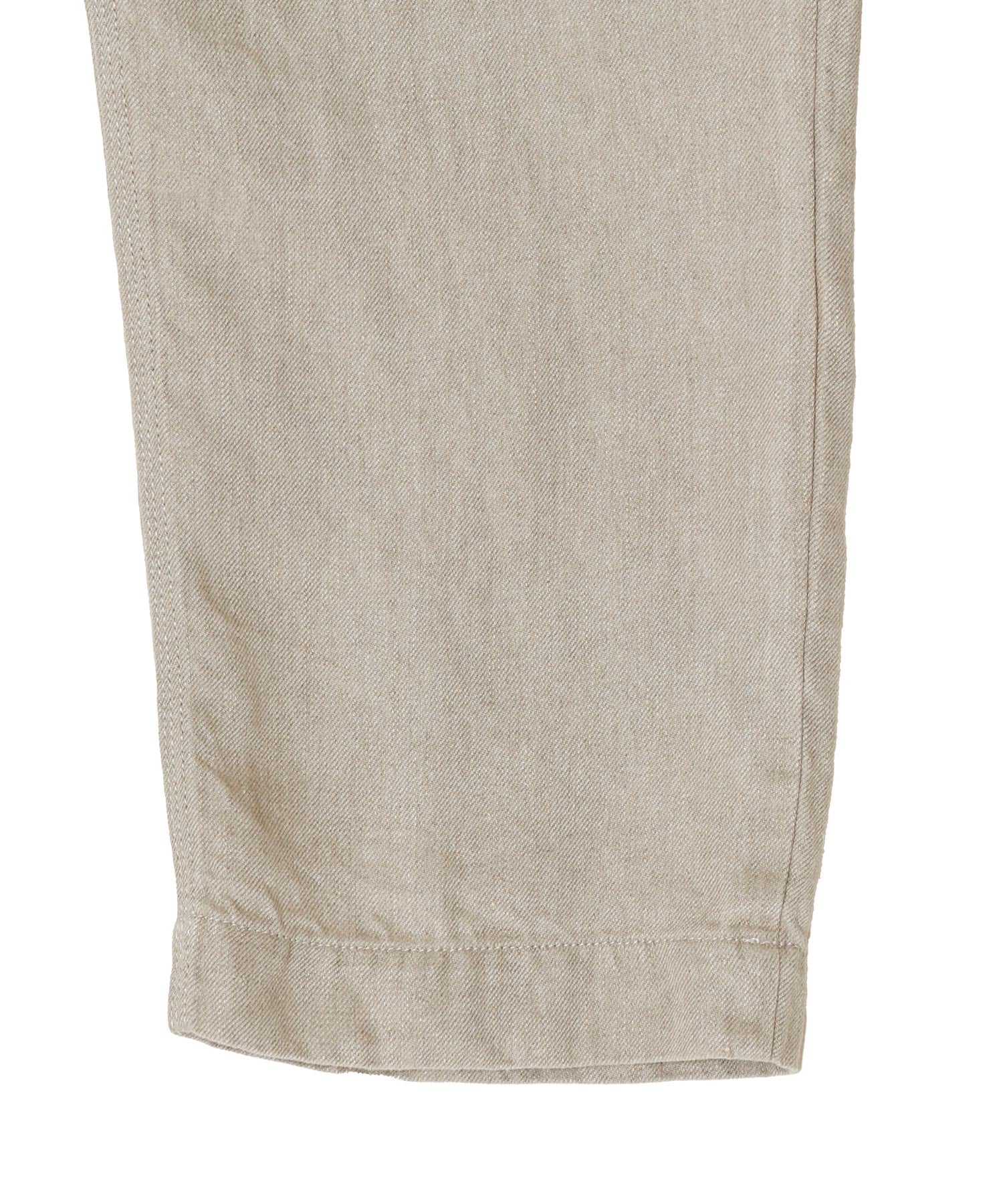 LINEN DENIM PANTS