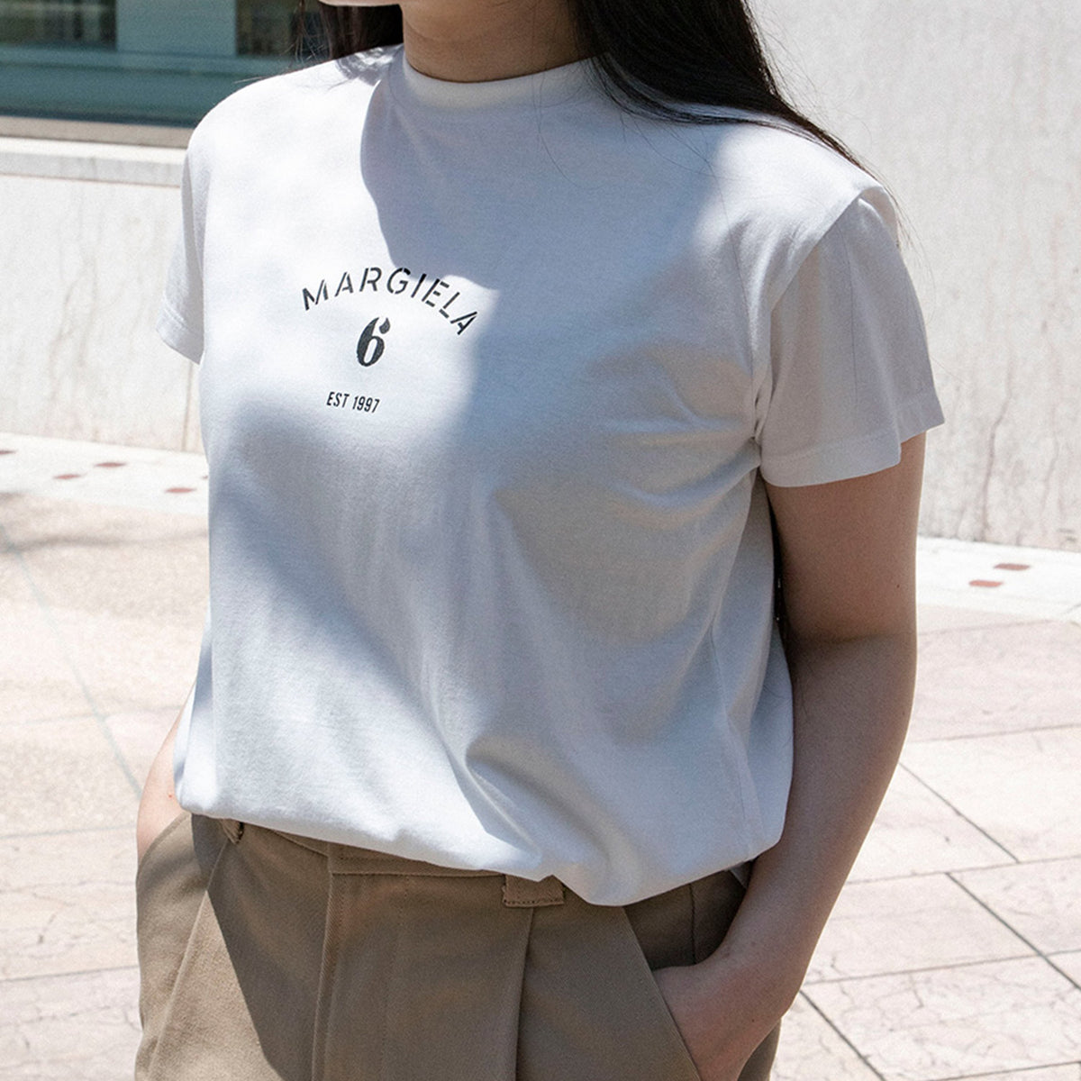シグネチャー ジャージーTシャツ - MM6 MAISON MARGIELA (エムエム6