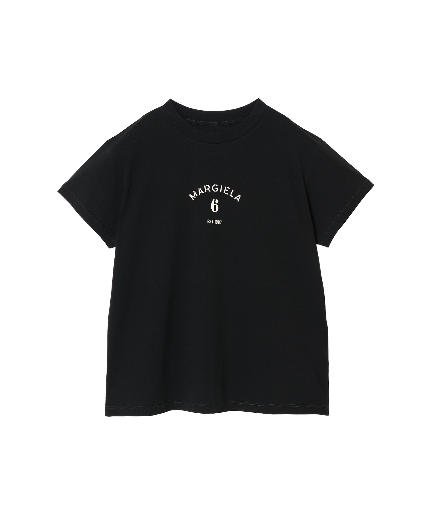 MARGIELA 宇宙柄 Tシャツ シグネチャー ジャージーTシャツ - MM6 MAISON MARGIELA (エムエム6