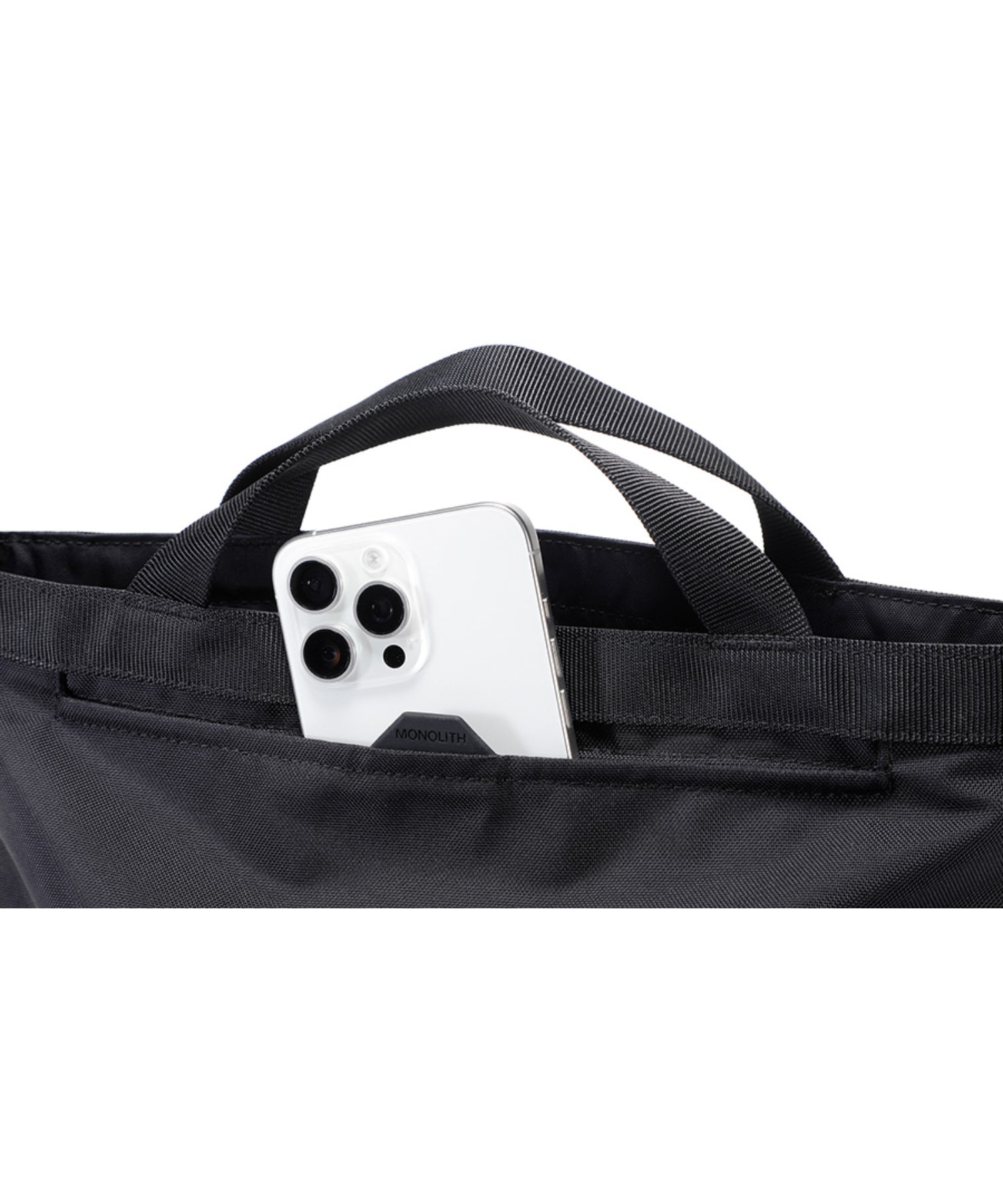 TOTE SHOULDER STANDARD M BLACK