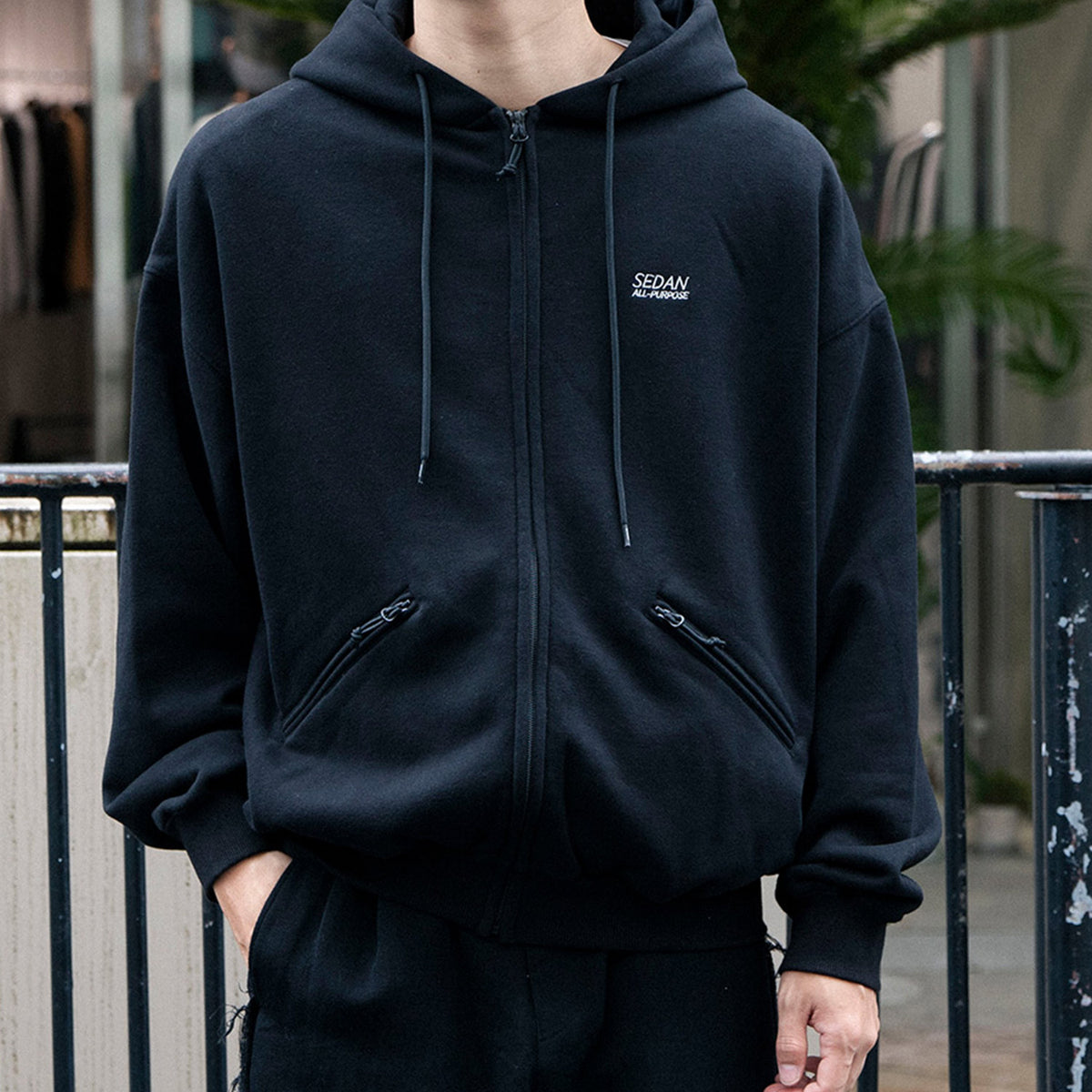 トップス Diese ZIP UP TOKYO 23 SWEAT ZIP UP HOODIE BLACK 21FW-I（トウキョウ23