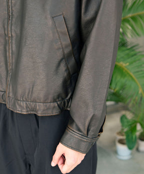 Synthetic Leather Jacket