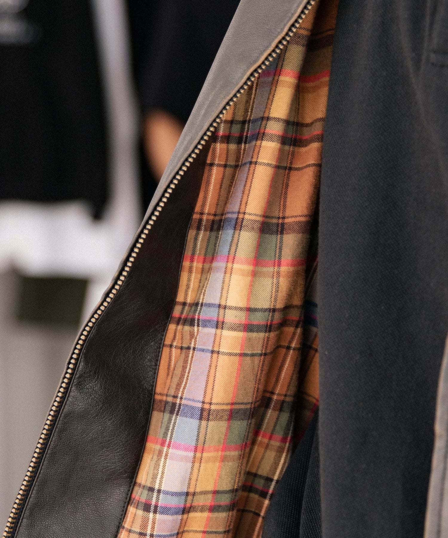 Synthetic Leather Jacket
