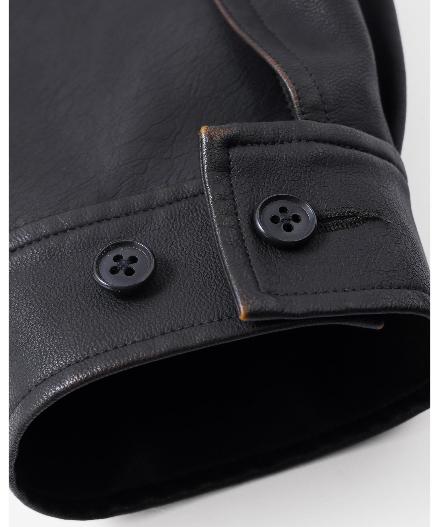 Synthetic Leather Jacket