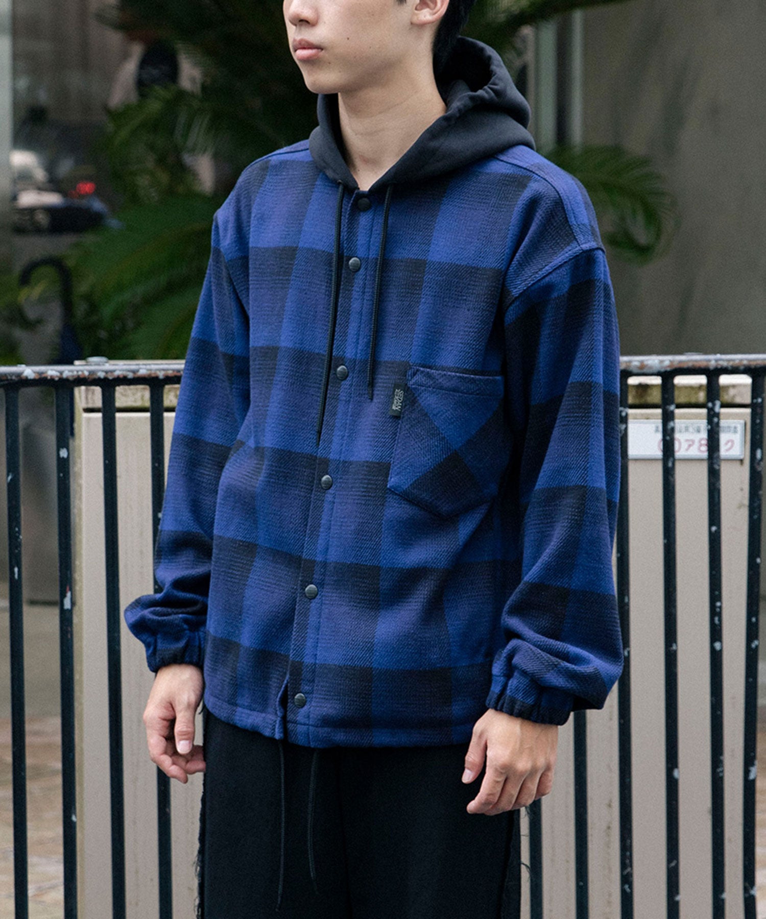 Flannel Hoodie