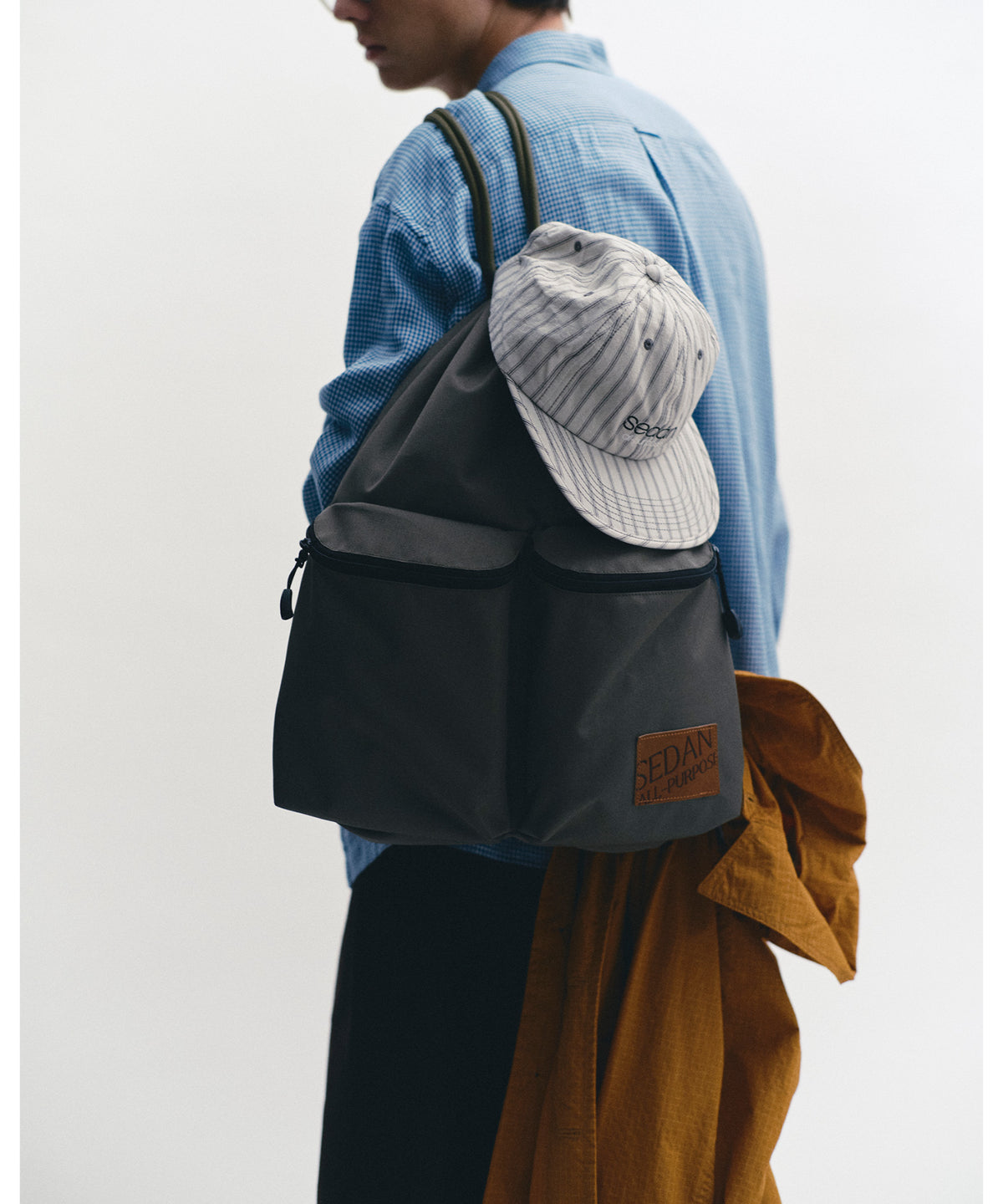 Classic Logo Cotton Linen Cap