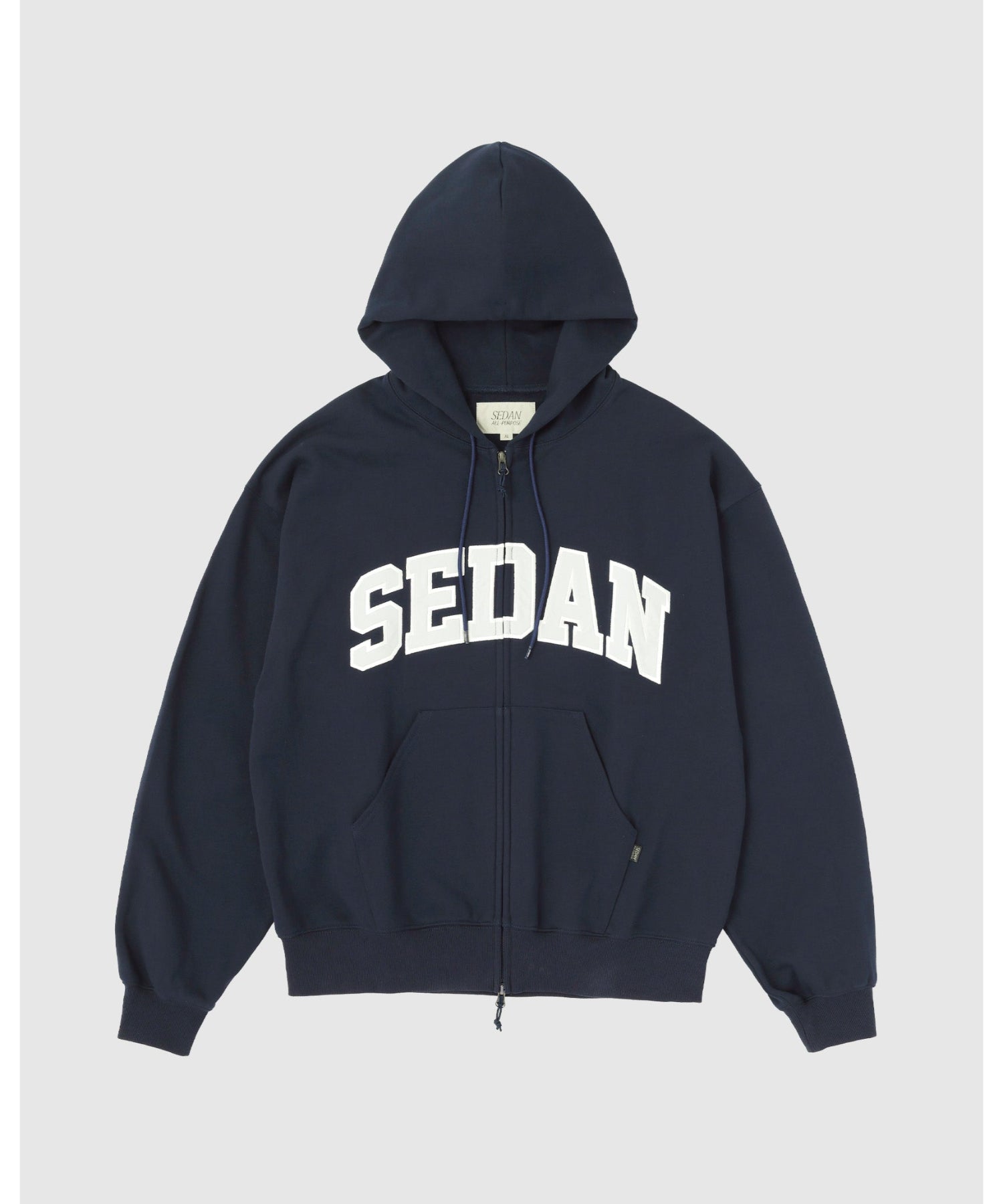 College Logo Full Zip Hoodie