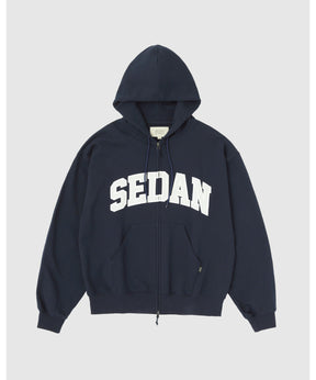 College Logo Full Zip Hoodie