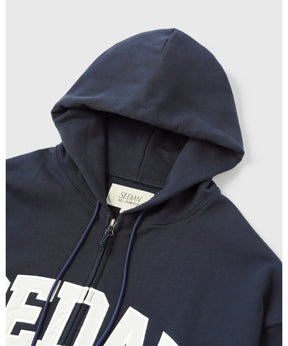 College Logo Full Zip Hoodie
