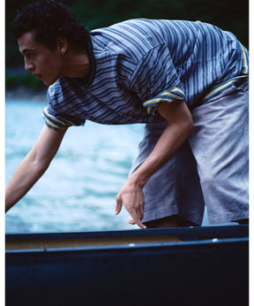 STRIPED S/S TEE