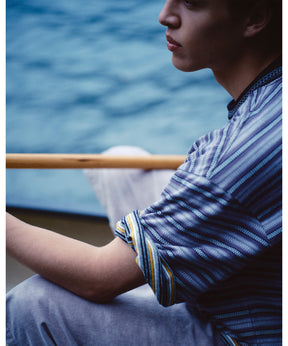 STRIPED S/S TEE