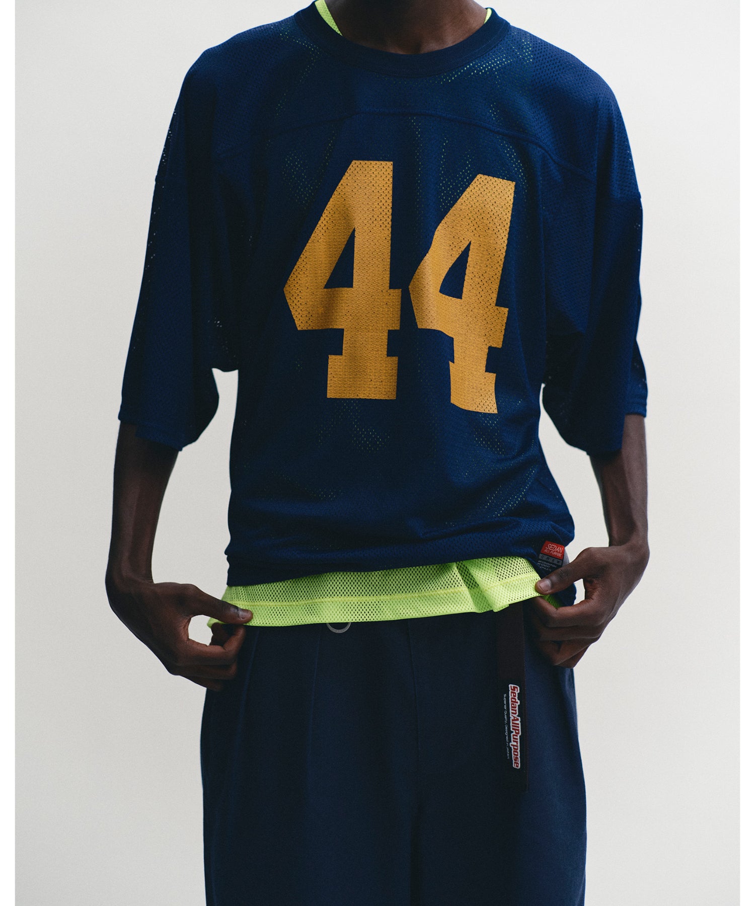 MESH FOOTBALL TEE - SEDAN ALL-PURPOSE (セダンオールパーパス
