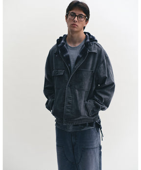 Cotton Twill Denim Jacket