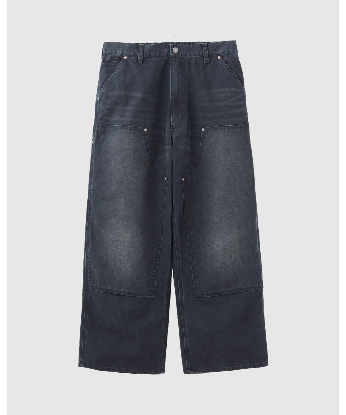 Vintage Washed Double Knee Pants