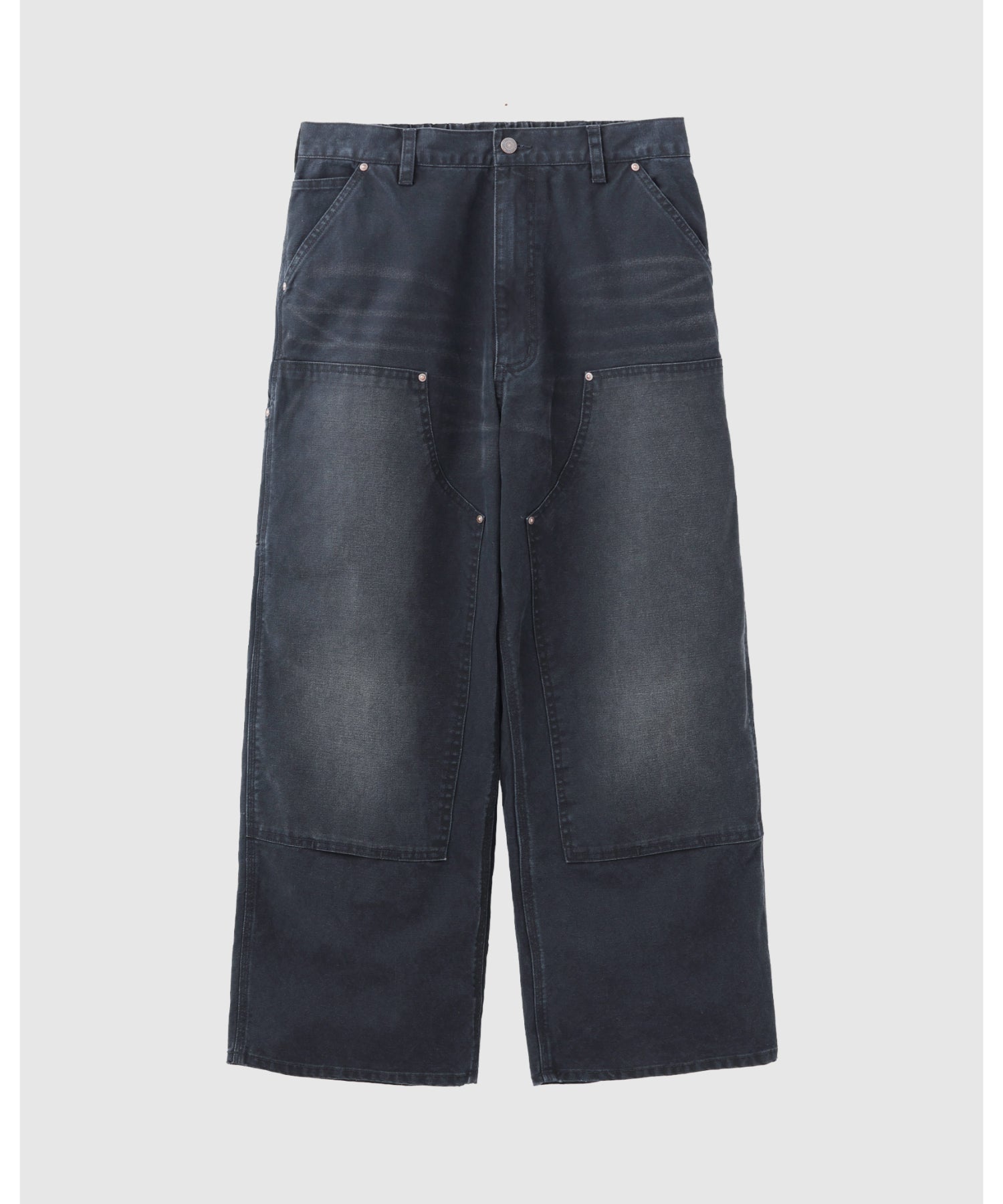 Vintage Washed Double Knee Pants