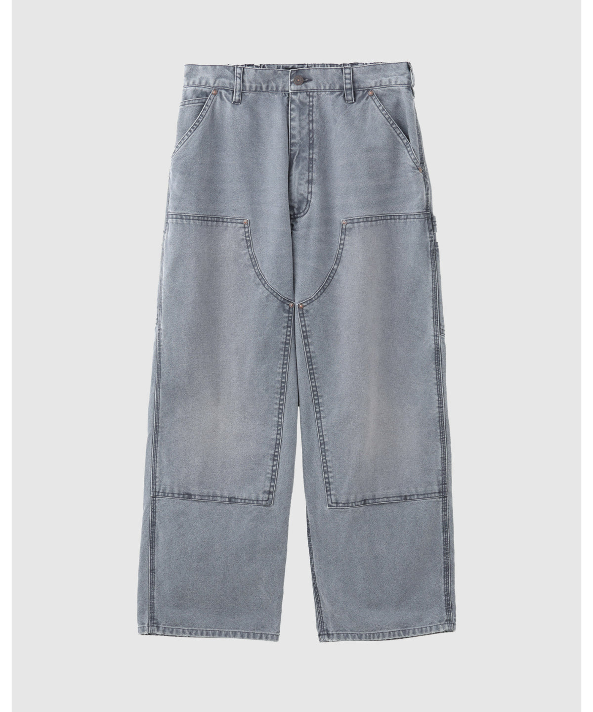 Vintage Washed Double Knee Pants
