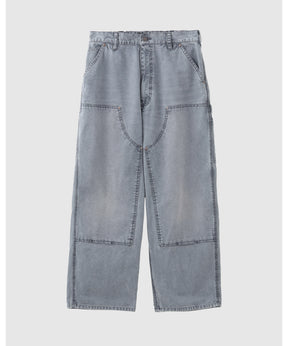 Vintage Washed Double Knee Pants