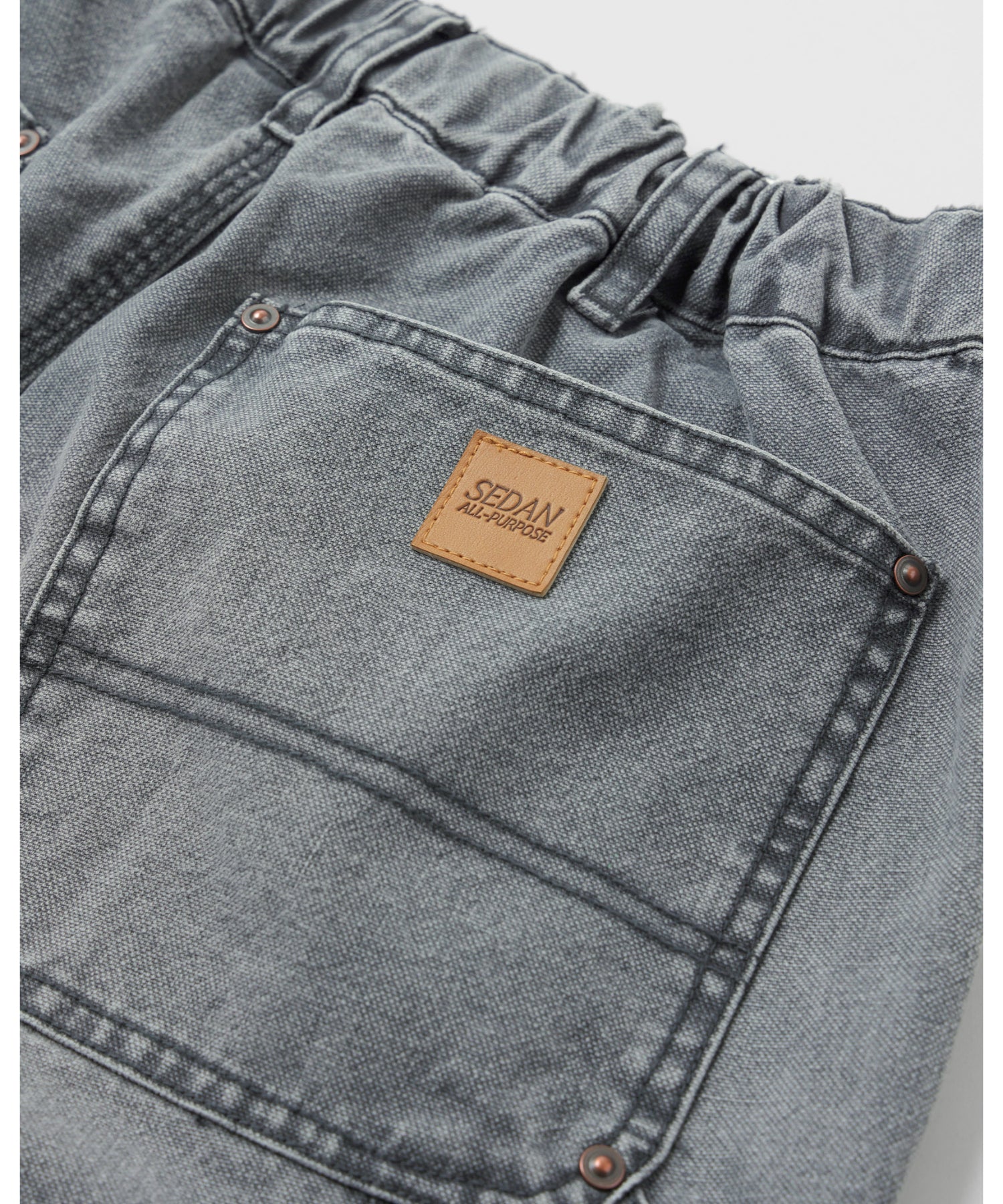 Vintage Washed Double Knee Pants