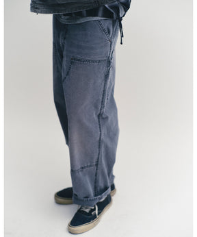 Vintage Washed Double Knee Pants