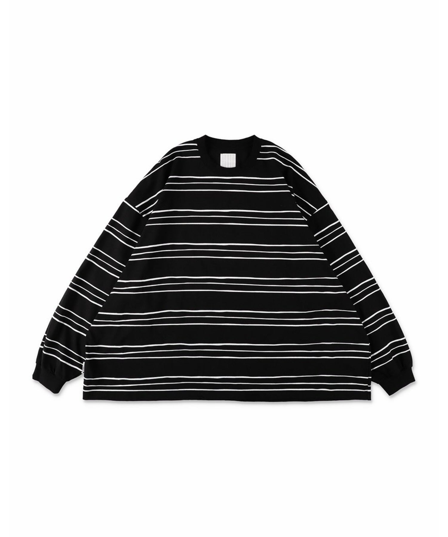 SUPER BIG LS TEE(MULTI STRIPE)