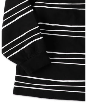 SUPER BIG LS TEE(MULTI STRIPE)